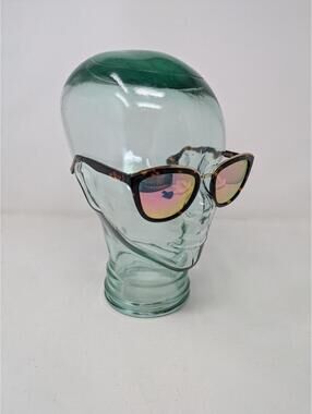 DIFF Rose BW-PK07P Polarized Cat Eye Tortoise Sunglasses Accent Rose
